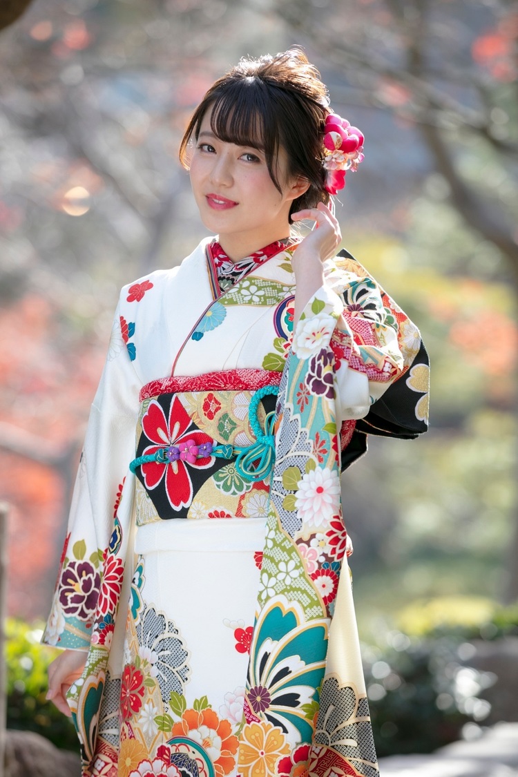 郡司奈桜（カレッジ・コスモス）｜＜晴れ着お披露目会＞（東京・港区白金台 八芳園）