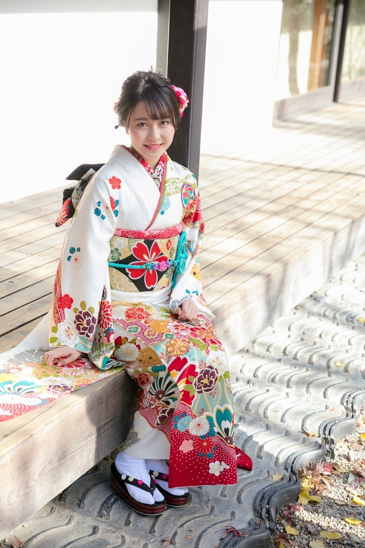 郡司奈桜（カレッジ・コスモス）｜＜晴れ着お披露目会＞（東京・港区白金台 八芳園）