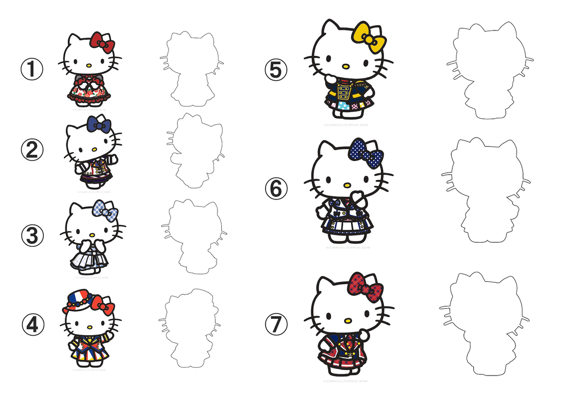 AKB48 15th anniversary ハローキティ アクリルキーホルダー