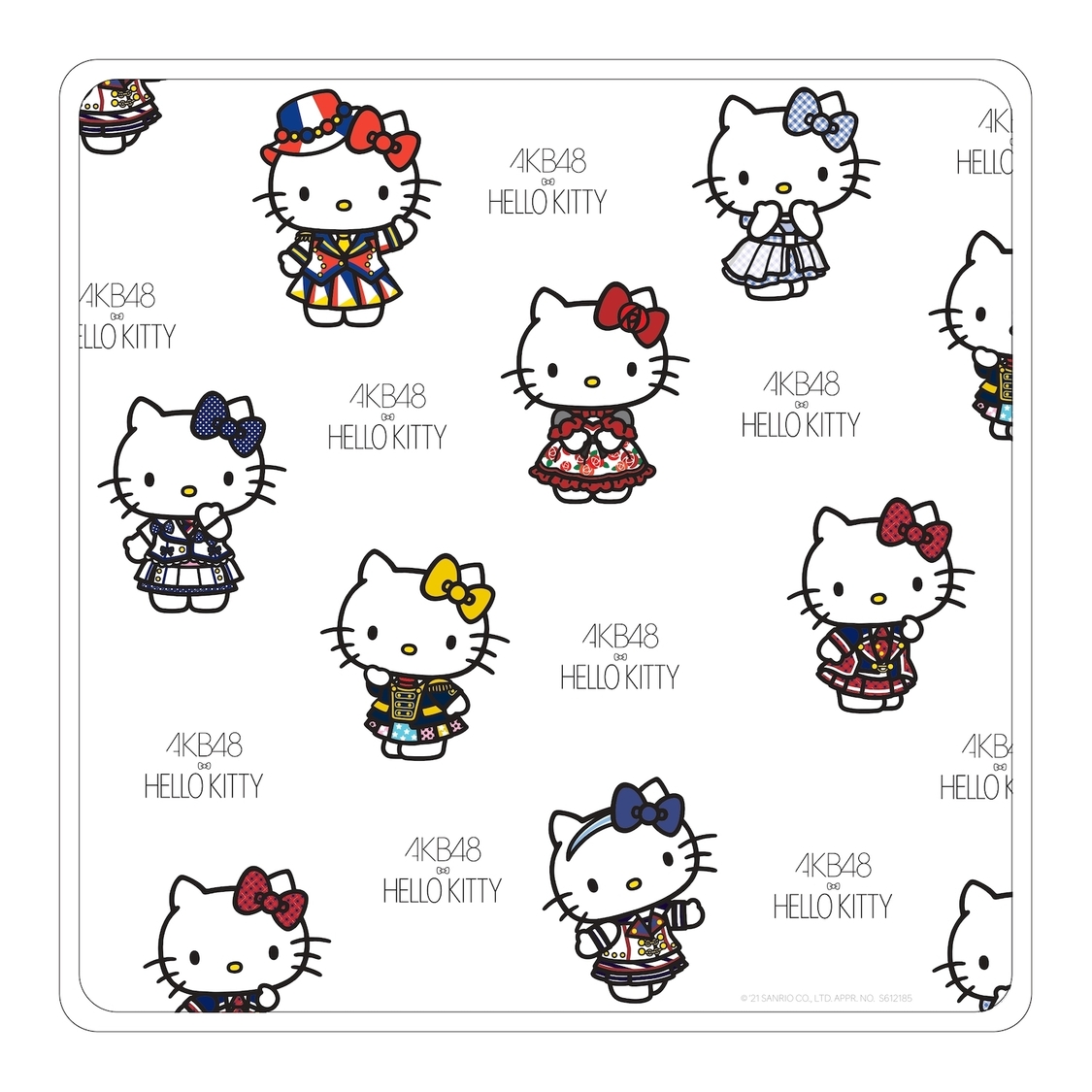 AKB48 15th anniversary ハローキティ ハンカチ