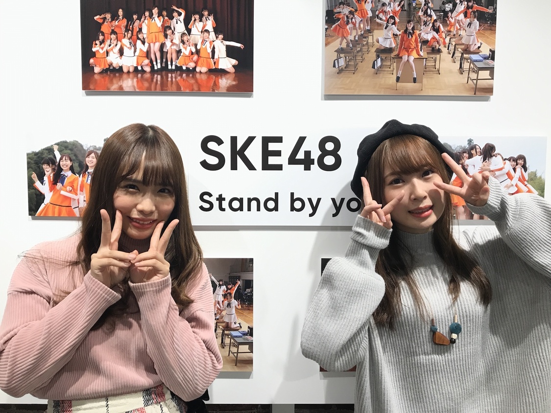 SKE48 高柳明音＆松村香織＜ちゅりかめら展 IN WONDER PHOTO SHOP＞｜FUJI FILM WONDER PHOTO SHOP（2019年1月7日）