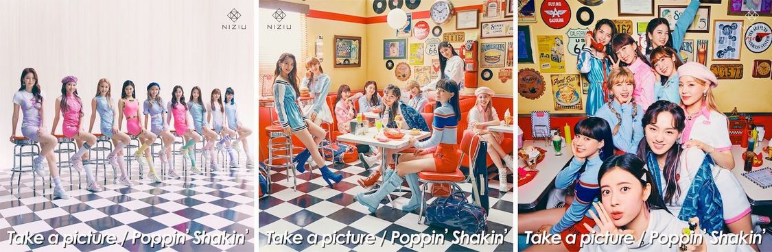 シングル「Take a picture／Poppin' Shakin'」