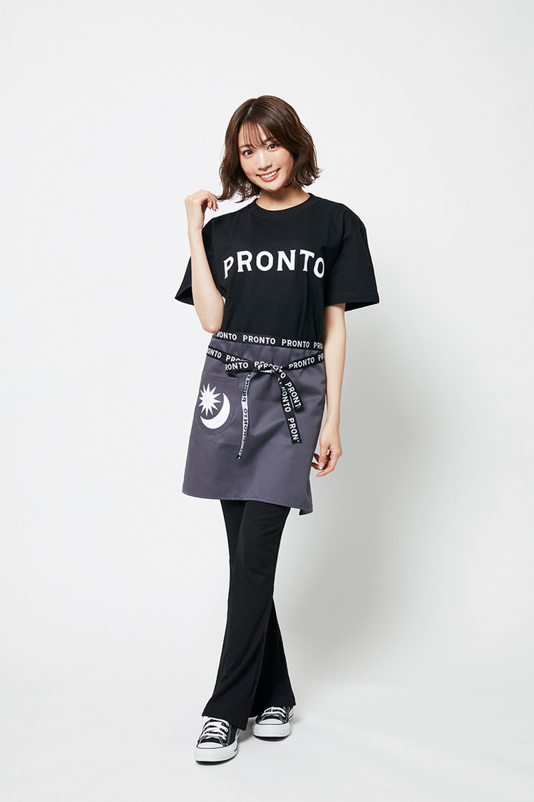 『プロント』新ユニフォームビジュアル（志田友美）