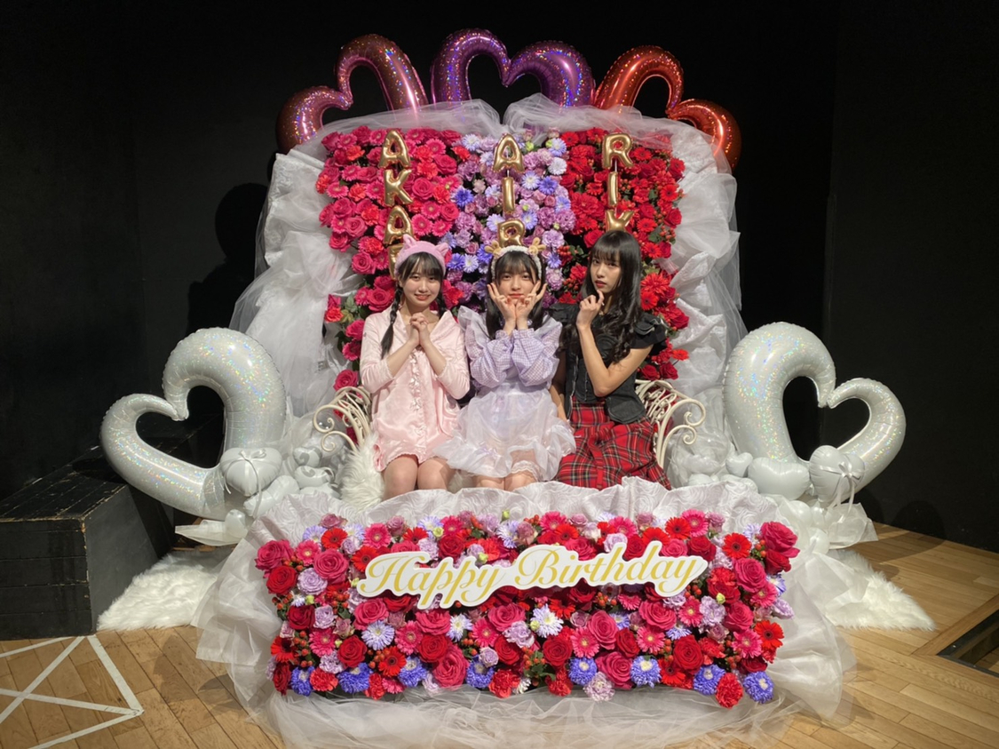 清水理子・中村朱里・蛭田愛梨 合同生誕祭LIVEイベントより