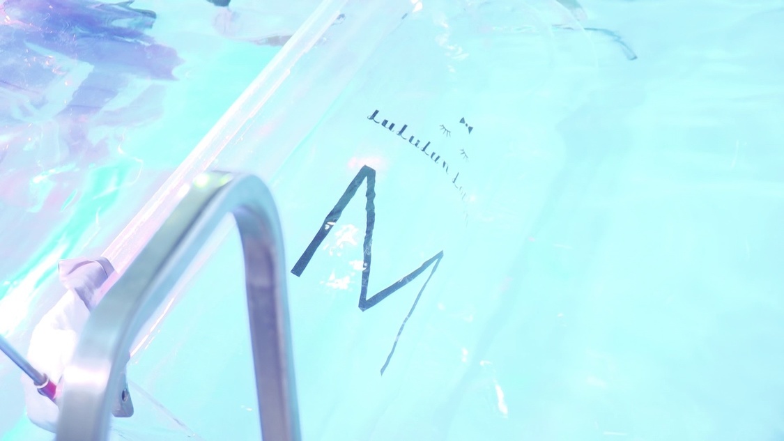 化粧水『ルルルンローション モイスト』新Web CMメイキング写真