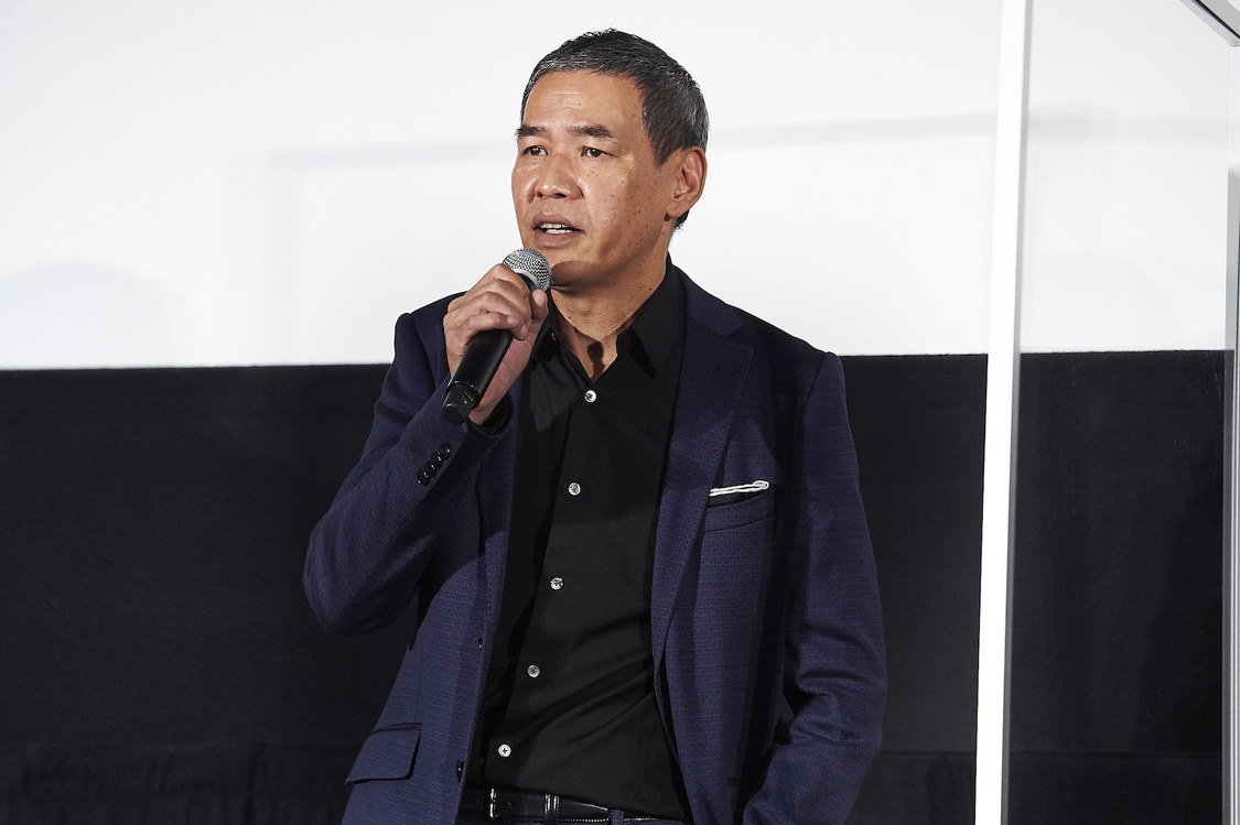 SABU＜映画『砕け散るところを見せてあげる』公開記念舞台挨拶＞新宿ピカデリー（2021年4月10日）