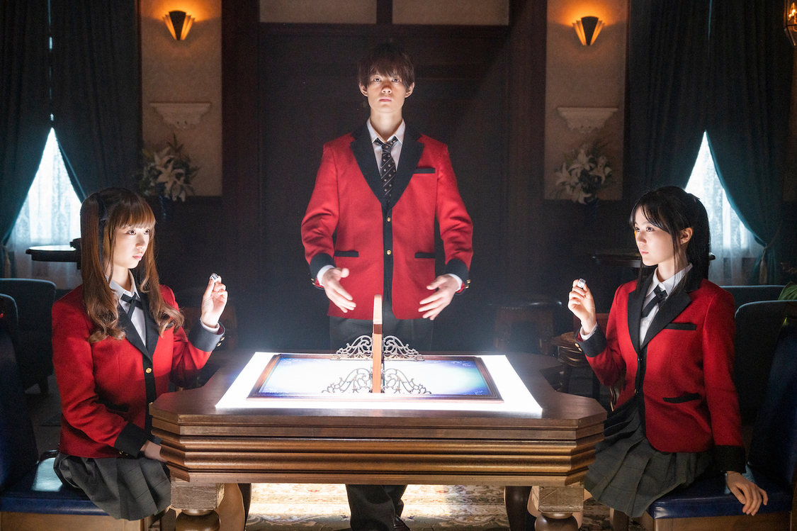 ©河本ほむら・尚村透・斎木桂／SQUARE ENIX  ©2021 ドラマ「賭ケグルイ双」製作委員会