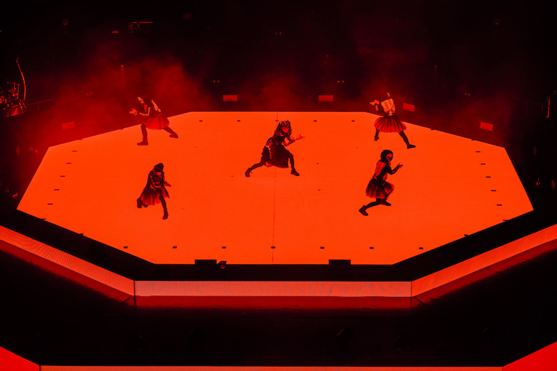 ＜10 BABYMETAL BUDOKAN　DOOMSDAY – Ⅹ＞日本武道館（2021年4月15日）　撮影：Taichi Nishimaki