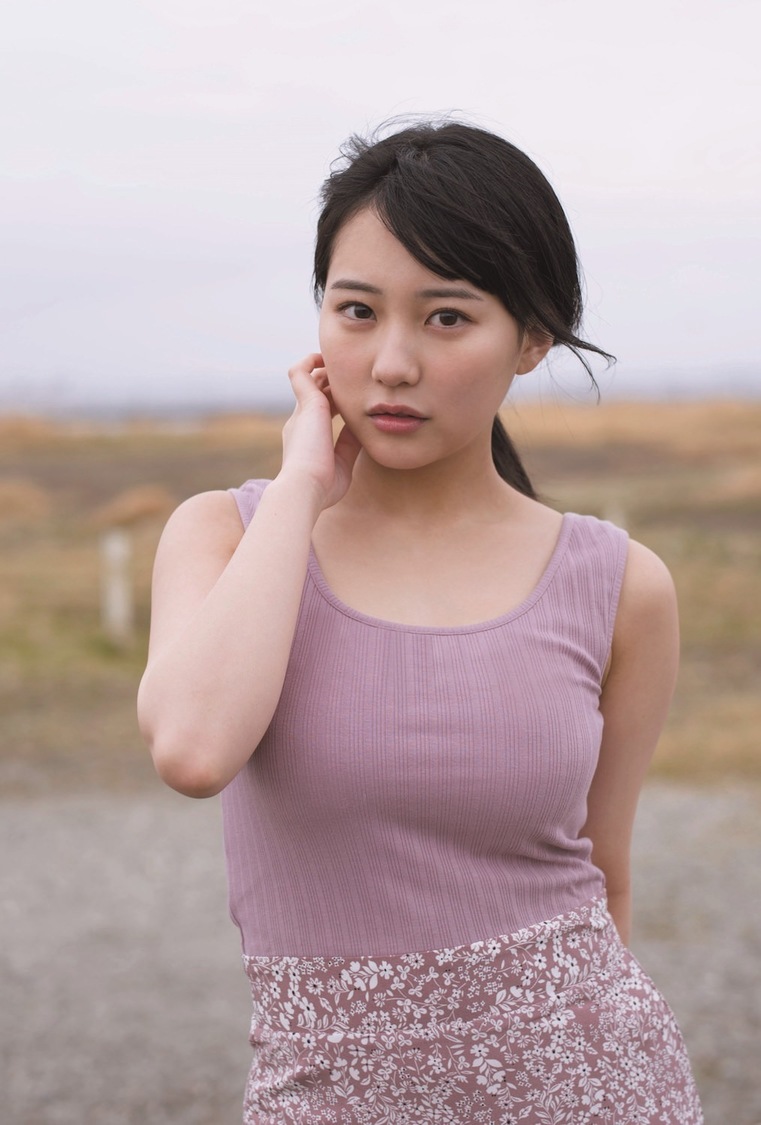 『B.L.T.2021年6月号』タワーレコード オンライン購入特典ポストカード【田中美久（HKT48）】