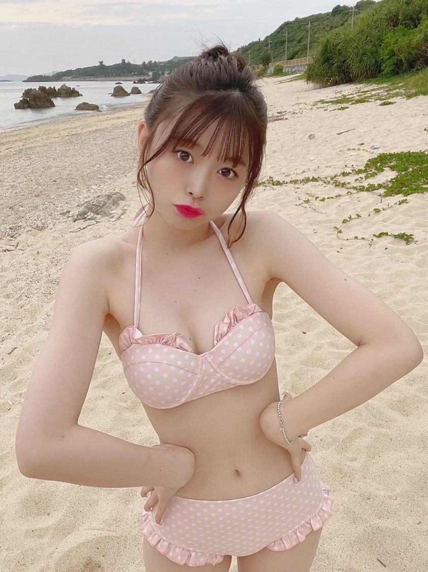 豊田あさ（JamsCollection ）水着姿オフショットより