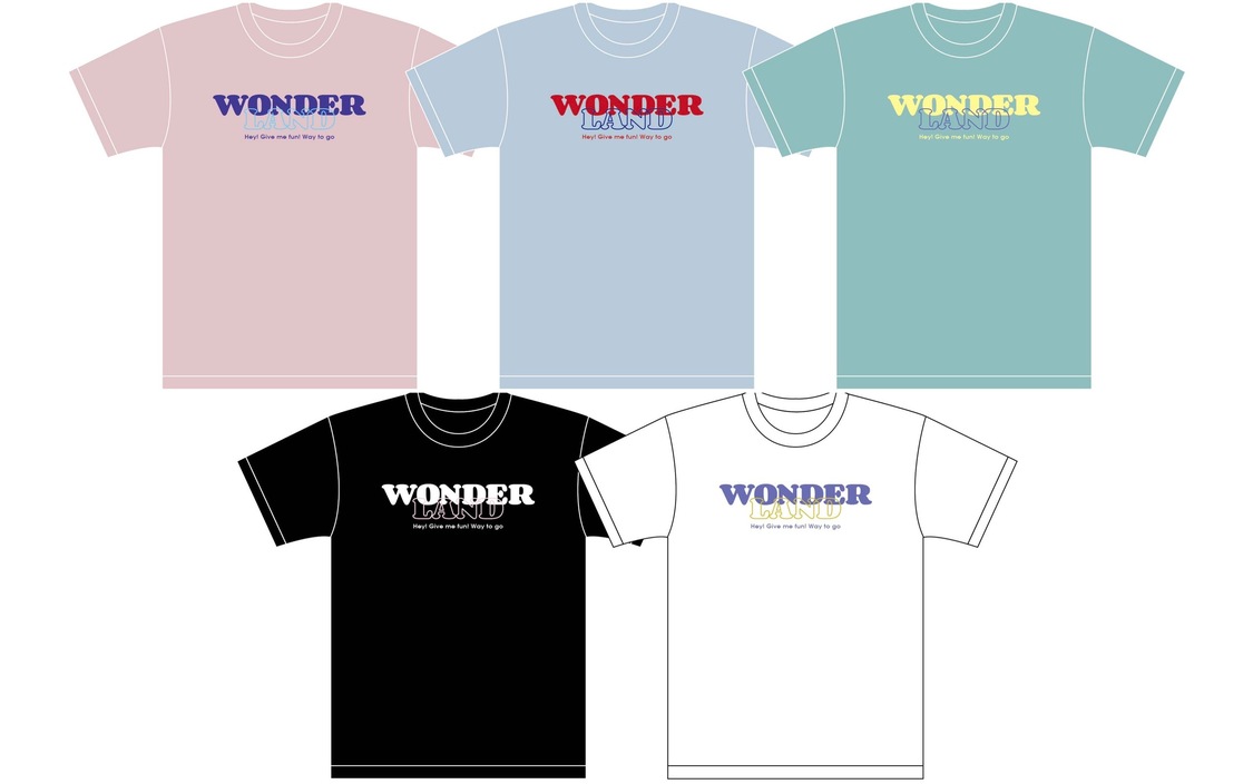 Tシャツ（全5種）