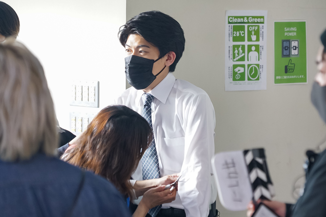 「オフィスワーク」篇撮影風景