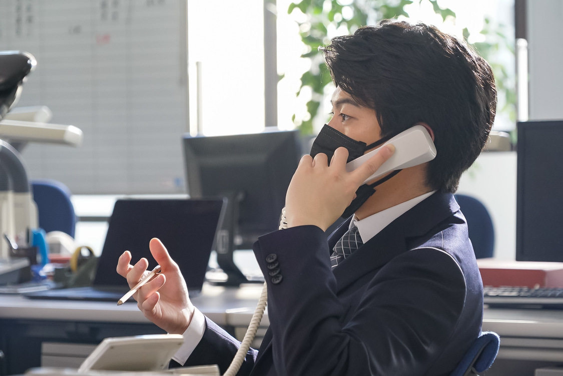 「オフィスワーク」篇撮影風景