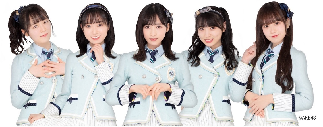 IxR（左から：西川怜・山内瑞葵・小栗有以・久保怜音・大盛真歩）