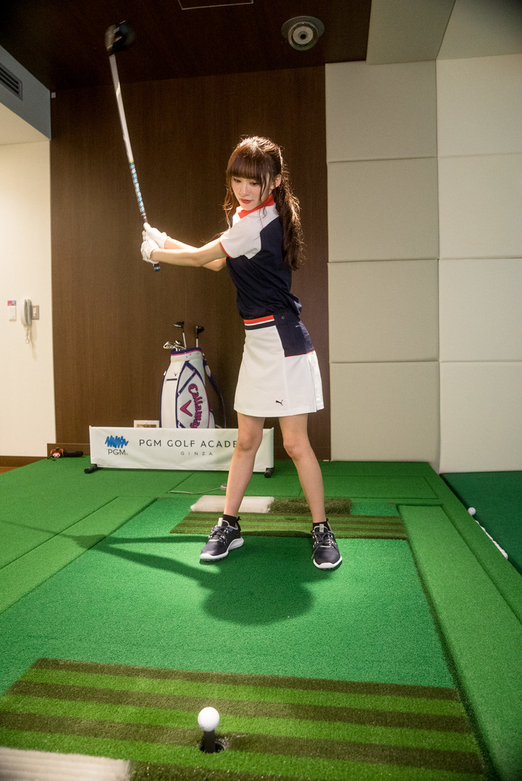 音嶋莉沙（＝LOVE）｜PGMゴルフアカデミー銀座