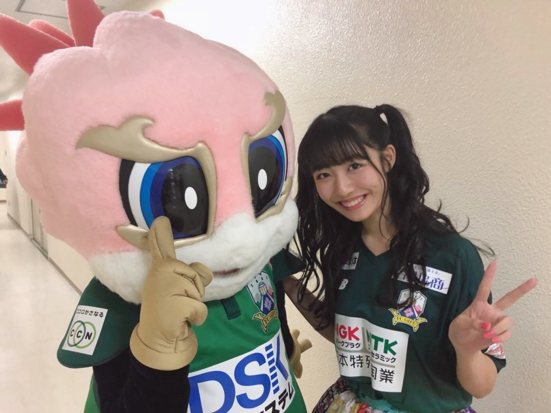 SUPER☆GiRLS 長尾しおり『FC岐阜』アンバサダー就任