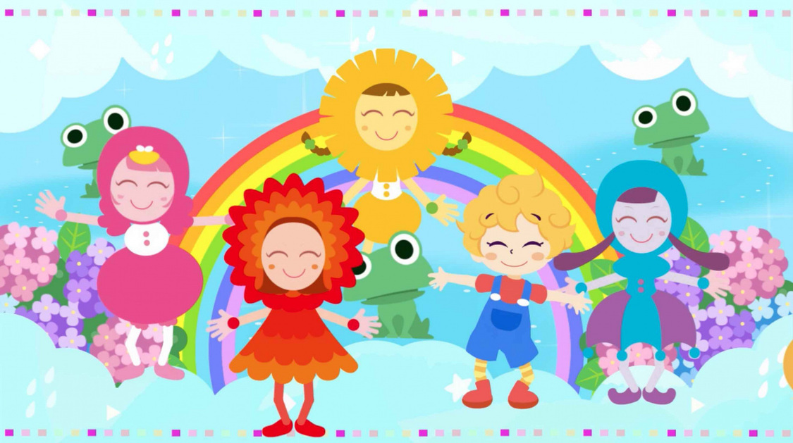 動画「【ももクロちゃんZ × うたスタ】童謡『かえるのがっしょう』（「とびだせ！ぐーちょきぱーてぃー」より）」より