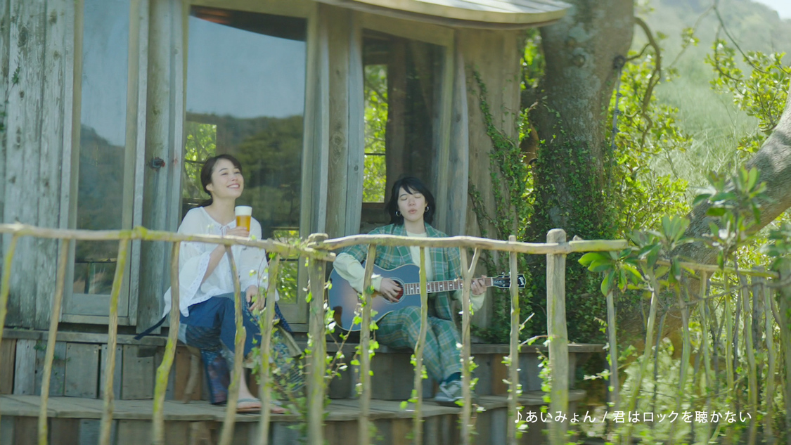 発泡酒『淡麗グリーンラベル』新TV-CM「GREEN JUKEBOX君」篇より