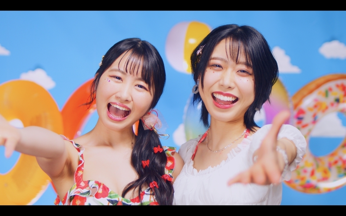 「世界の中心で虹を叫んだサマー」MVより