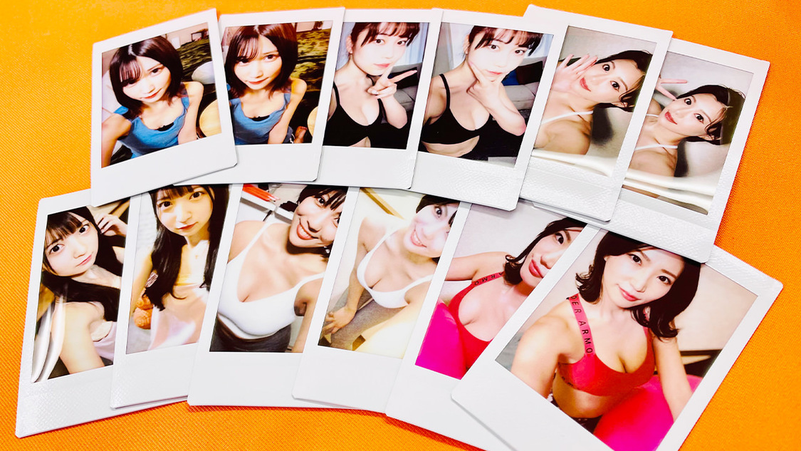 自撮りプリントチェキ