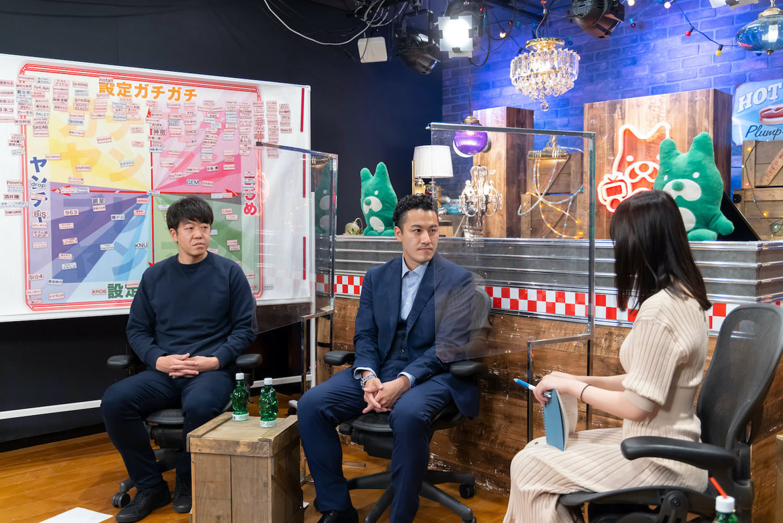 松田征己（演出担当）、堀越玲央（番組プロデューサー）、沖口優奈（マジカル・パンチライン）