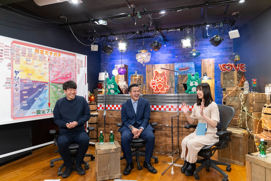 松田征己（演出担当）、堀越玲央（番組プロデューサー）、沖口優奈（マジカル・パンチライン）