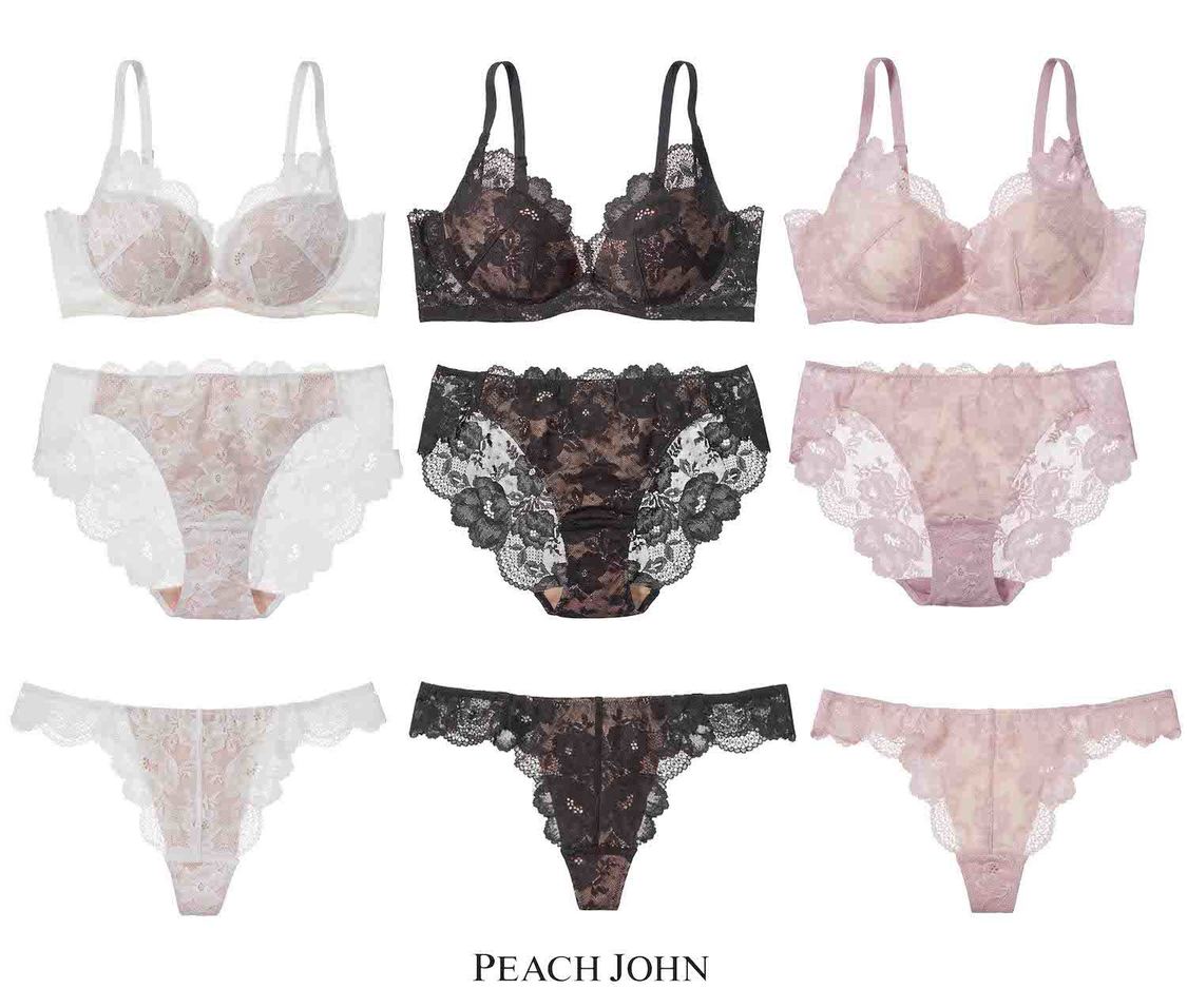 PEACH JOHN『ミラクルブラ／ショーツ／ソング』