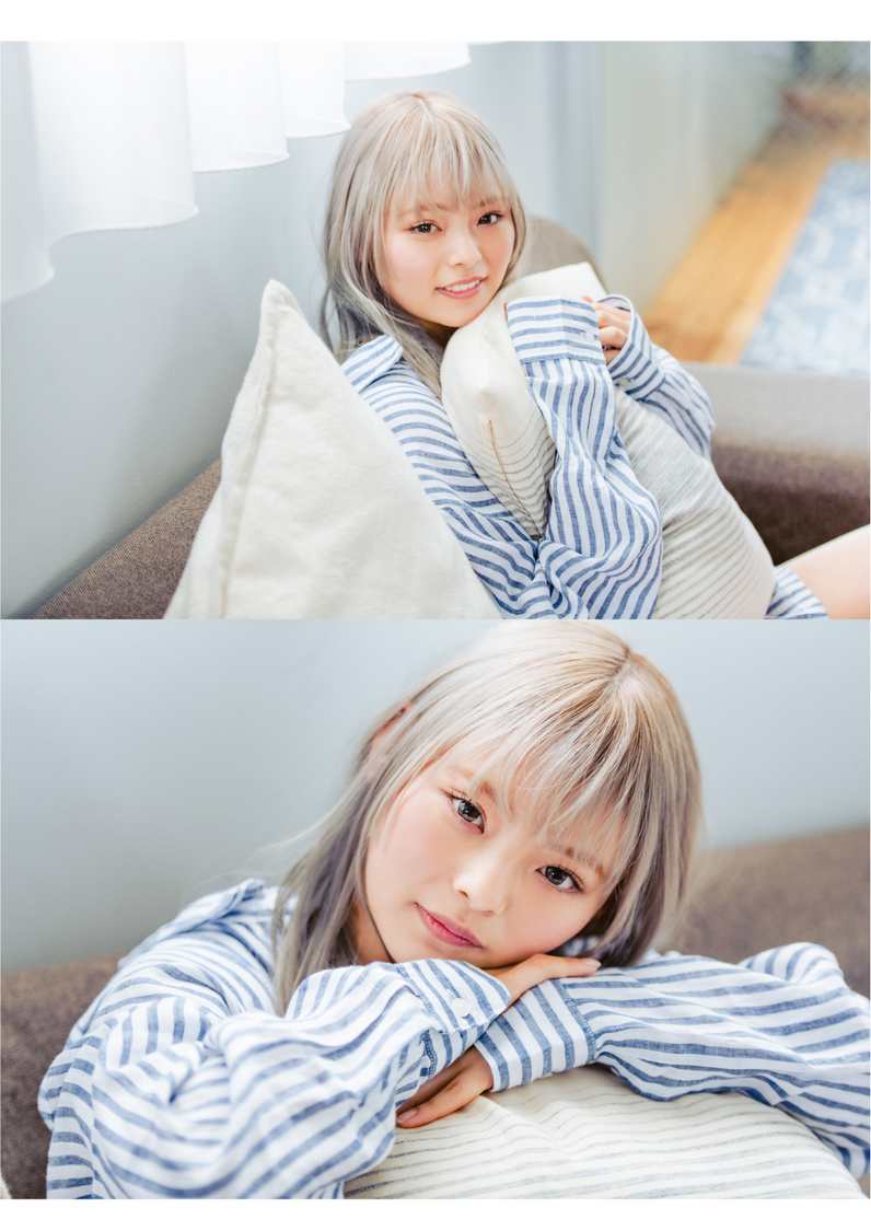 紫吹あや（じーくらむ！）デジタル写真集『純白のファンファーレ』より