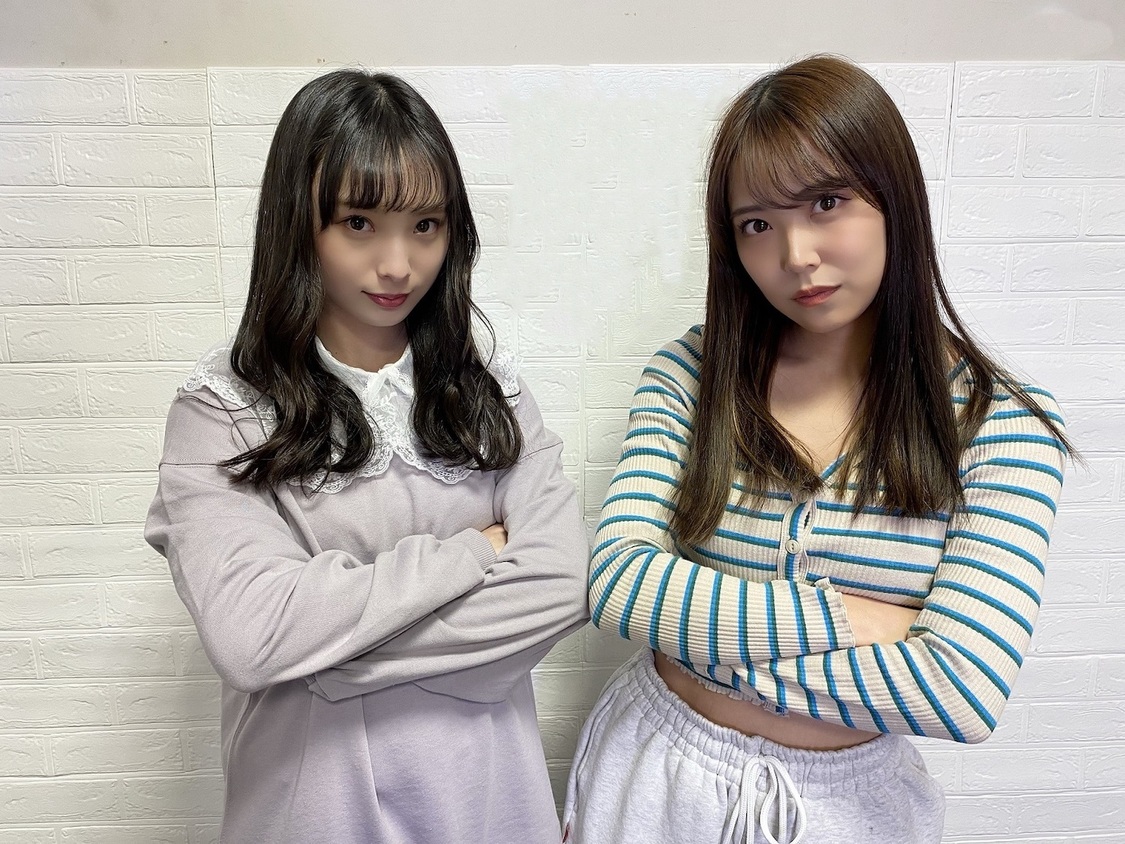 白間美瑠、梅山恋和（©NMB48）