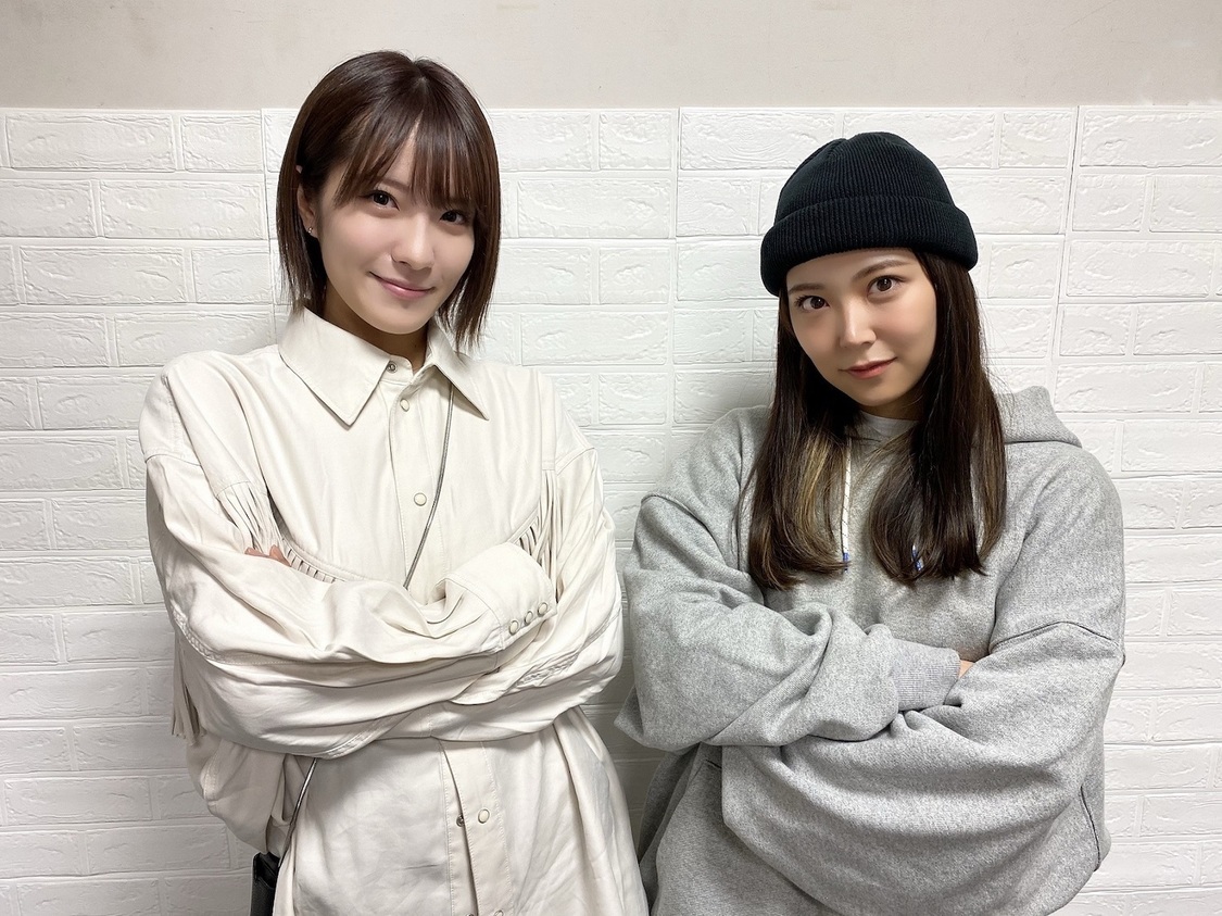 白間美瑠、小嶋花梨（©NMB48）