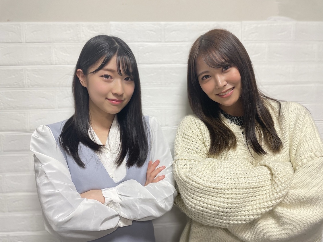 白間美瑠、安部若菜（©NMB48）