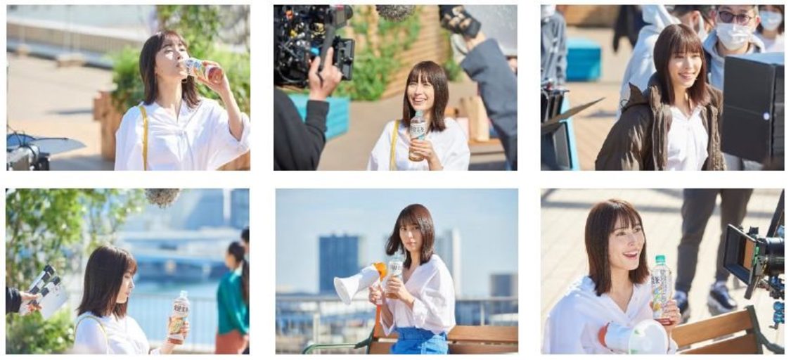 撮影時の広瀬アリス