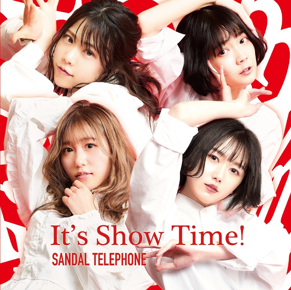 2nd EP『碧い鏡／It’s Show Time！』Type-REDジャケット写真