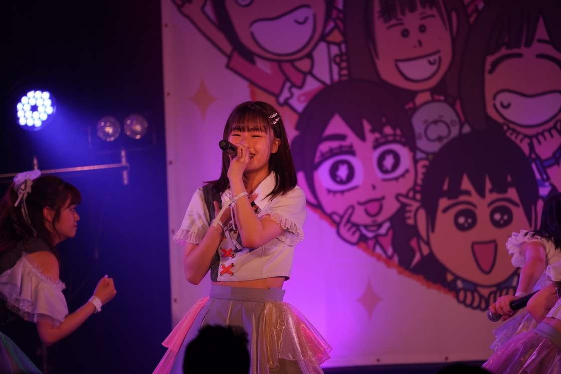 新倉愛海＜アップアップガールズ（２）みんなで踏み出すでっかい8歩〜2021に絶対立ちたいZepp Tokyo〜A side＞恵比寿LIQUIDROOM（2021年5月15日）