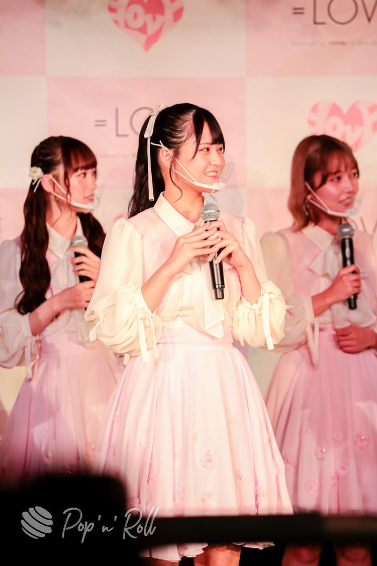 髙松瞳（=LOVE）＜1stアルバム『全部、内緒。』発売 記者発表会＞代アニライブステーション（2021年5月18日）