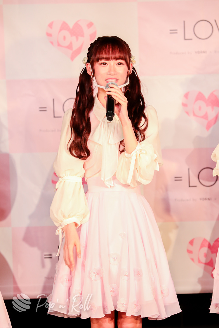 音嶋莉沙（=LOVE）＜1stアルバム『全部、内緒。』発売 記者発表会＞代アニライブステーション（2021年5月18日）