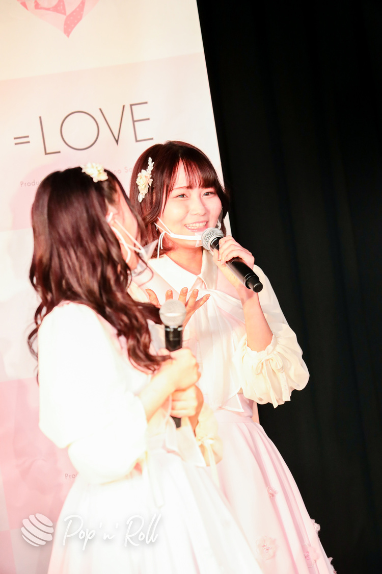 =LOVE＜1stアルバム『全部、内緒。』発売 記者発表会＞代アニライブステーション（2021年5月18日）