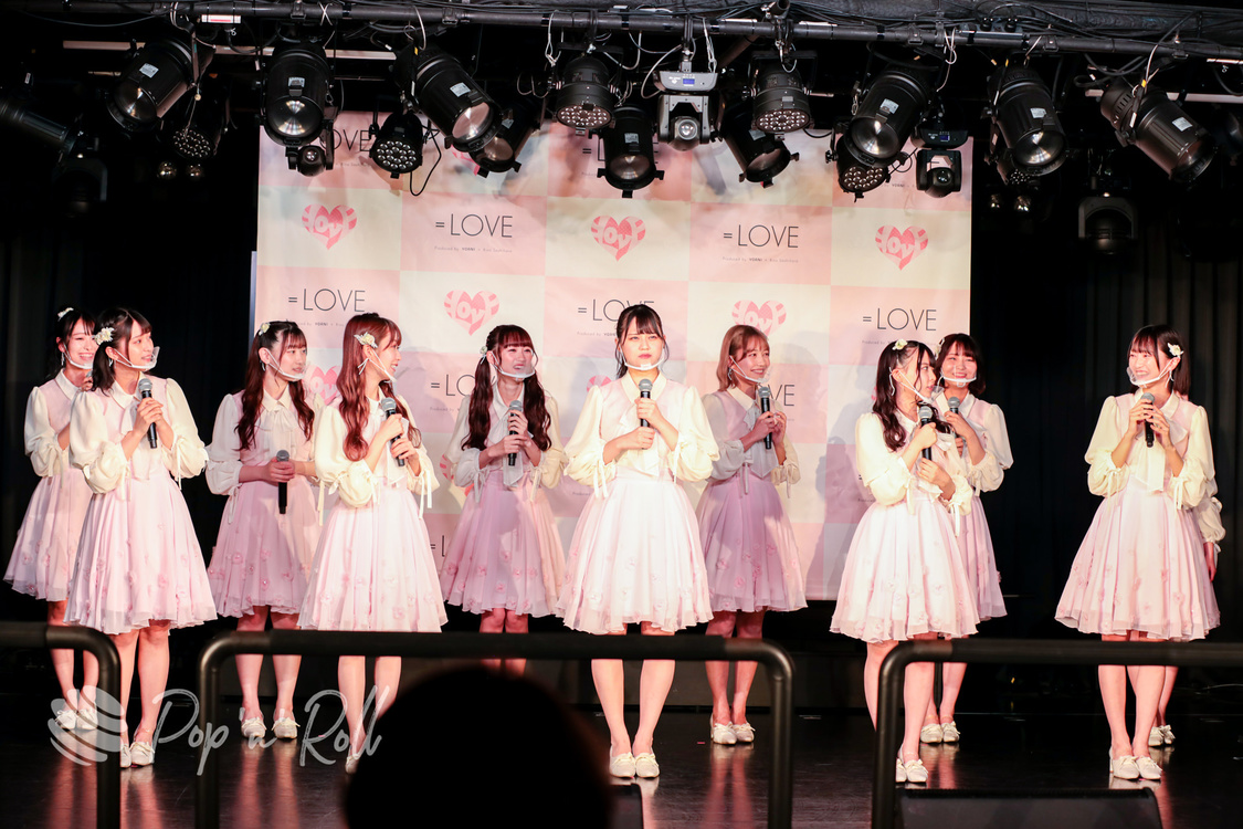 =LOVE＜1stアルバム『全部、内緒。』発売 記者発表会＞代アニライブステーション（2021年5月18日）