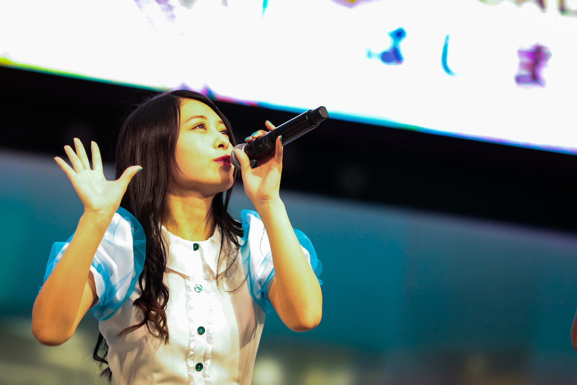 羽島めい 神宿＜神が宿る場所〜ROAD TO 豊洲PIT はじまりの合図〜＞｜池袋サンシャインシティ噴水広場（2019年1月25日）