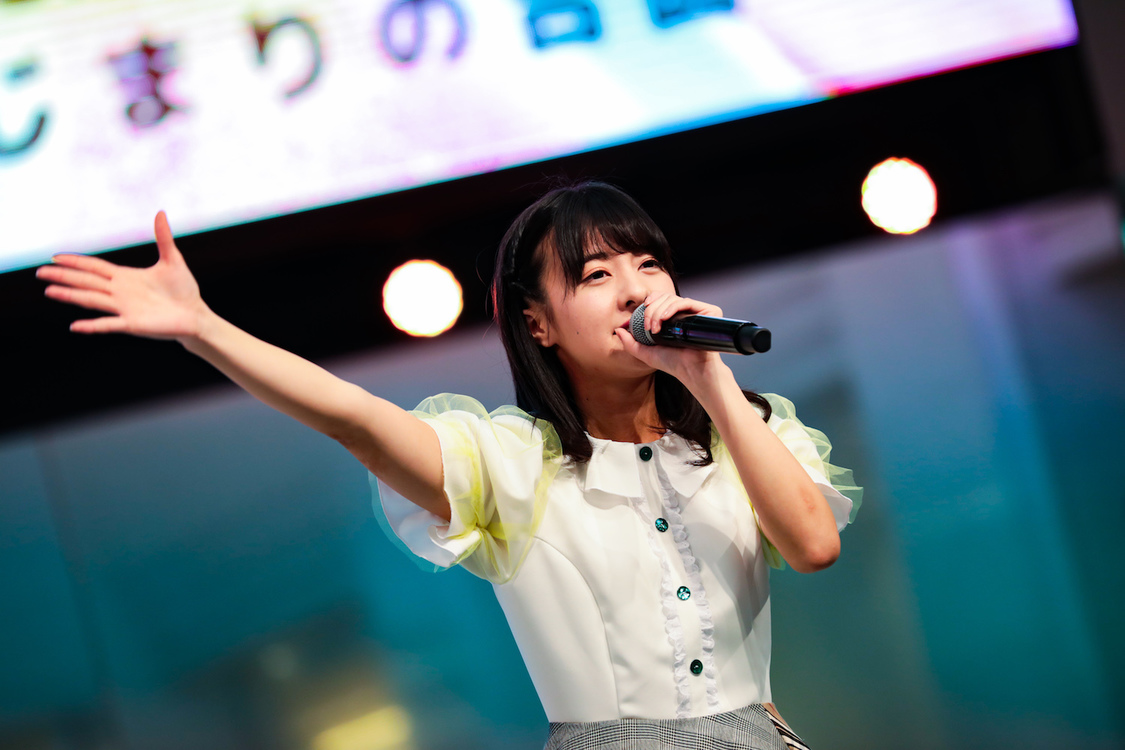 羽島みき 神宿＜神が宿る場所〜ROAD TO 豊洲PIT はじまりの合図〜＞｜池袋サンシャインシティ噴水広場（2019年1月25日）