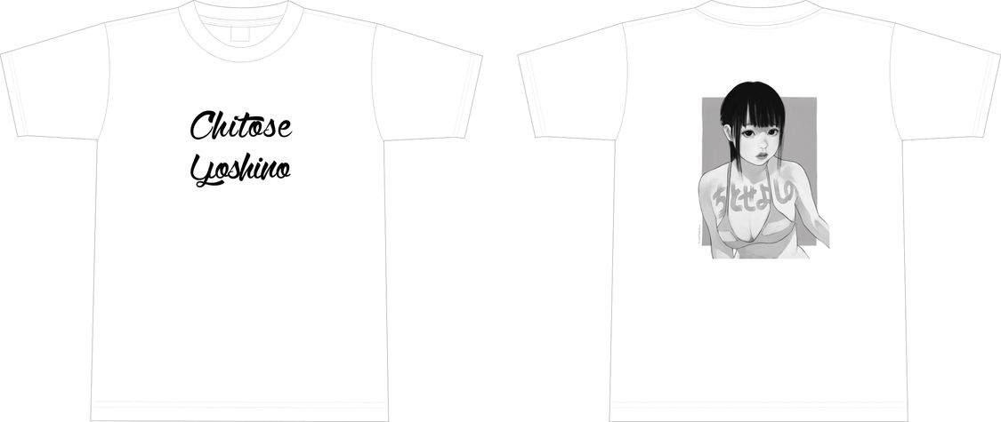 コラボT シャツ（白）