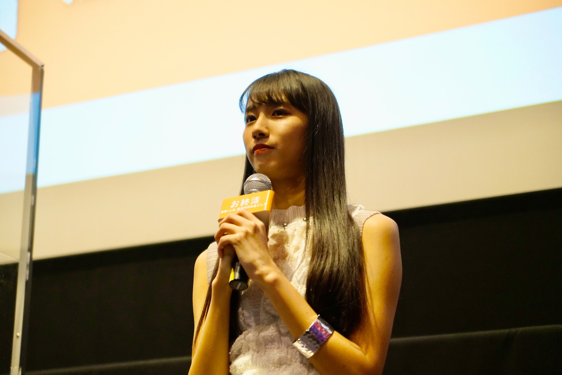 映画『お終活　熟春！人生、百年時代の過ごし方』舞台挨拶（神奈川県イオンシネマ新百合ヶ丘／2021年5月23日）