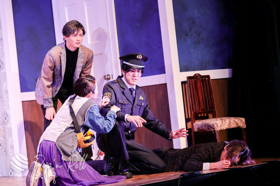 舞台＜まわれ！無敵のマーダーケース！！＞ゲネプロ公演（2021年5月26日／銀座 博品館劇場）