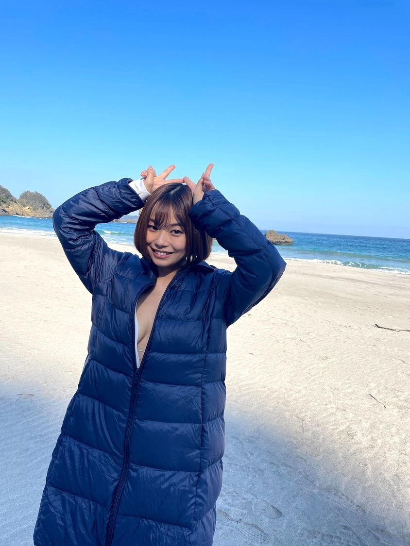 和地つかさ『WachIng〜国宝級おっぱい展〜』オフショット