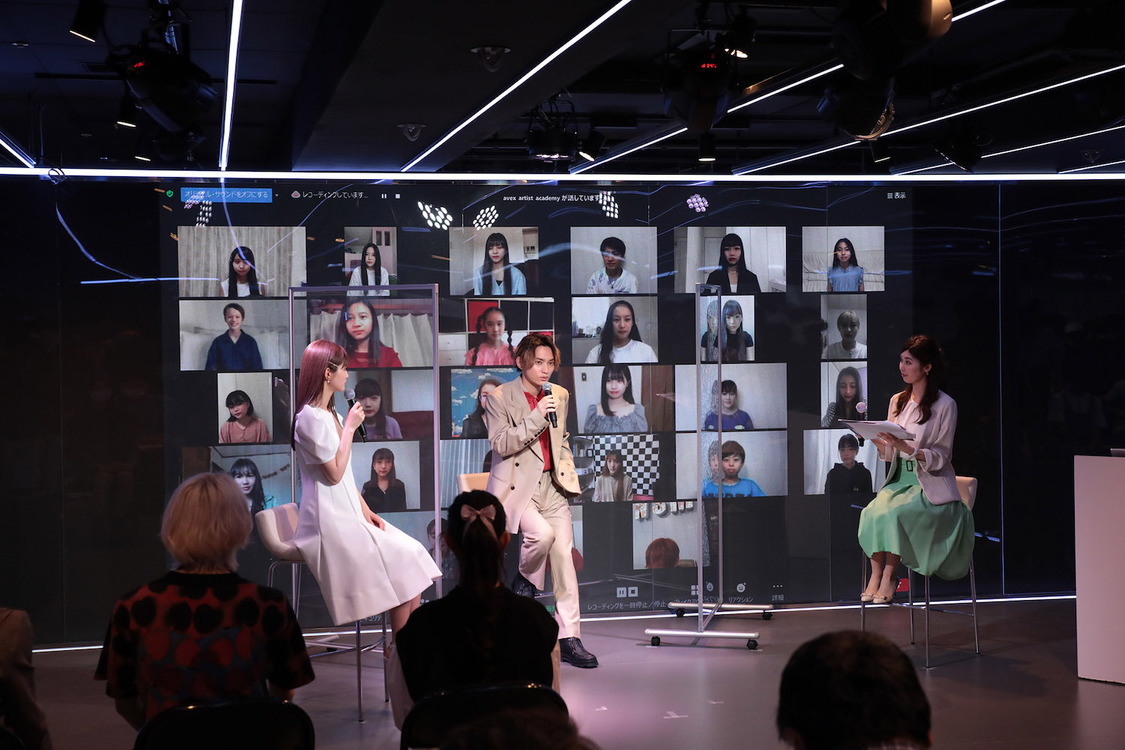 ＜『エイベックス・アーティストアカデミー』東京校開校式＞（2021年5月29日）