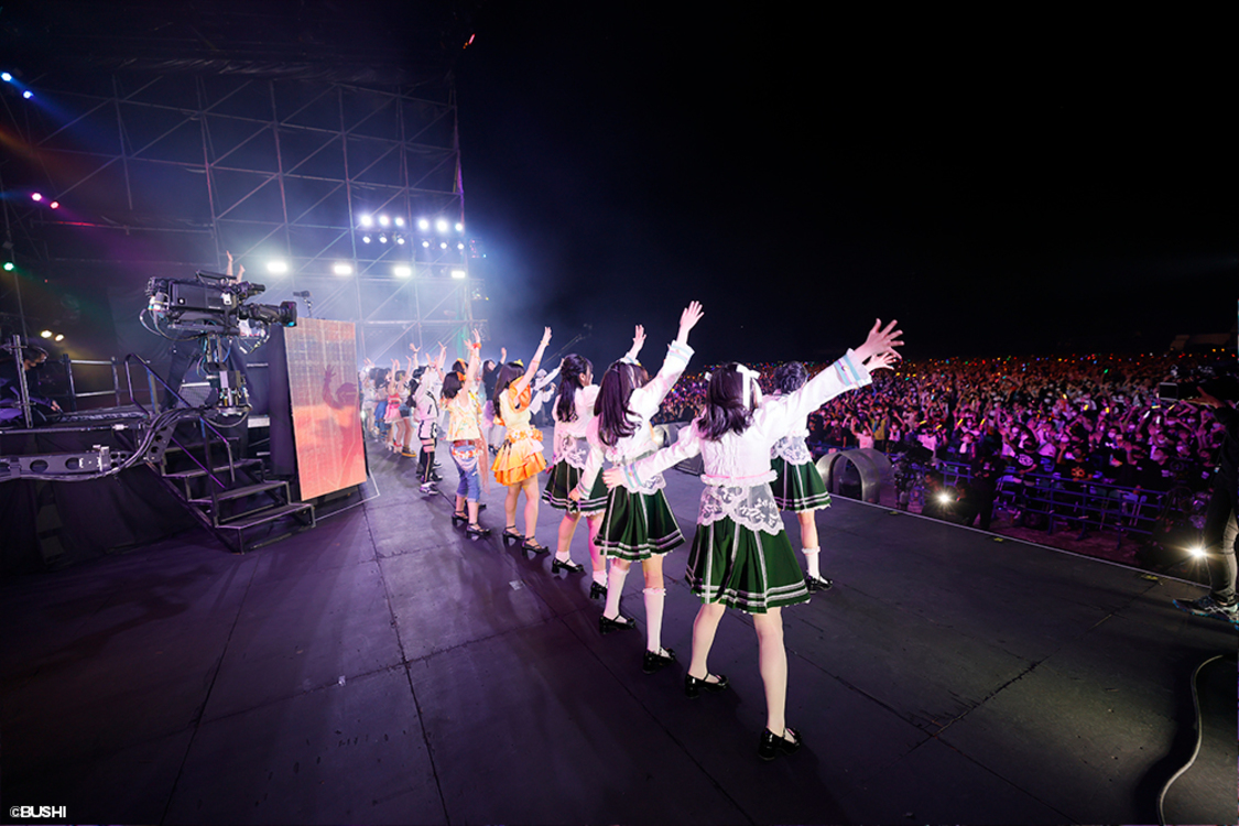 ＜D4DJ D4 FES. -Be Happy- REMIX＞富士急ハイランド・コニファーフォレスト（2021年5月29日）（©bushiroad All Rights Reserved.／撮影：福岡諒祠・池上夢貢（GEKKO）、ハタサトシ、斎藤チホ）