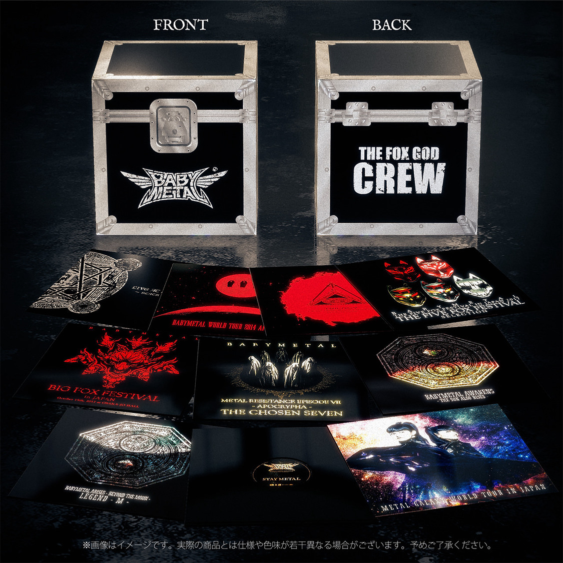 10 BABYMETAL LEGENDS LIVE VINYL SERIES - THE ONE SPECIAL TOUR BOXSET -