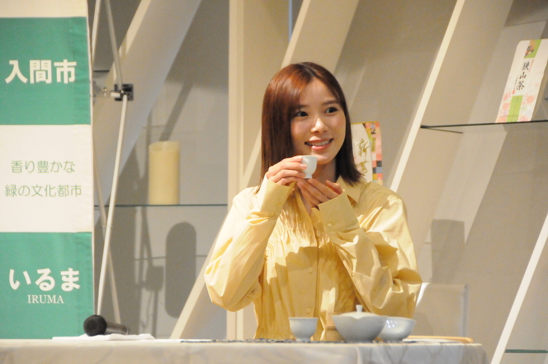 朝日奈央「いるまPR大使」就任イベントの様子