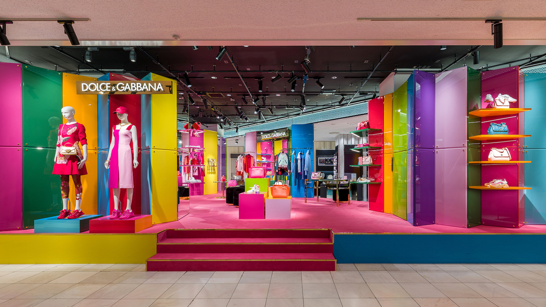 『DOLCE&GABBANA DG POP』にて