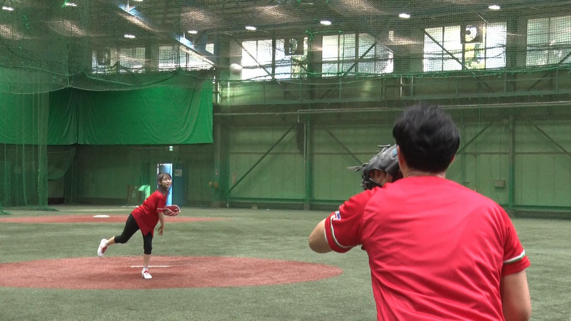 モーニング娘。’21 牧野真莉愛＜東京ヤクルトスワローズ VS 東北 楽天ゴールデンイーグルス＞明治神宮野球場（2021年6月1日）